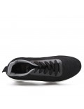 Men's textile lace-up basket