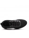 Men's textile lace-up basket