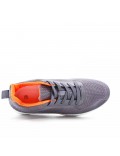 Men's textile lace-up basket