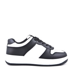 Zapatillas de piel sintética para mujer