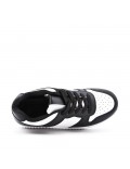 Faux leather sneakers for women