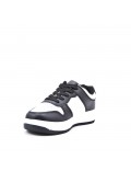 Faux leather sneakers for women