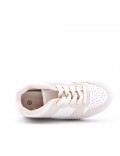 Faux leather sneakers for women