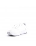 Faux leather sneakers for women