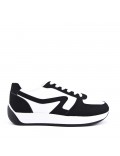 Faux leather sneakers for women