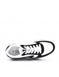 Faux leather sneakers for women