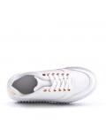 Faux leather sneakers for women