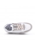 Faux leather sneakers for women