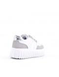 Faux leather sneakers for women