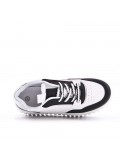 Faux leather sneakers for women