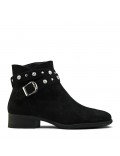 Ankle boot in faux suede