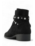 Ankle boot in faux suede