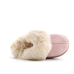 Kid's faux fur slipper