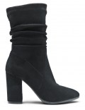 Ankle boot in faux suede