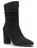 Ankle boot in faux suede