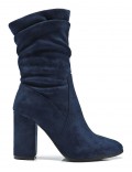 Ankle boot in faux suede