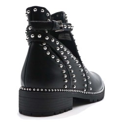 studded ankle boots