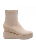 Faux suede boot