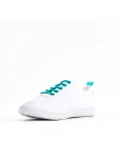 Sneaker with colored laces for women