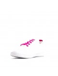 Sneaker with colored laces for women