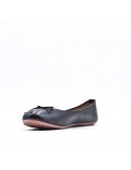 Women's faux leather ballerina