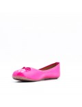 Women's faux leather ballerina