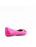 Women's faux leather ballerina