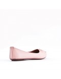 Women's faux leather ballerina