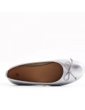 Women's faux leather ballerina