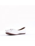 Women's faux leather ballerina