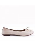 Women's faux leather ballerina