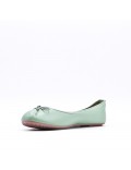 Women's faux leather ballerina