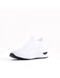 Women's sneakers shoes textil without lace-up