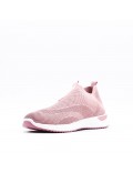 Women's sneakers shoes textil without lace-up