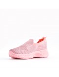 Women's sneakers shoes textil without lace-up