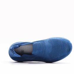 Basket femme en textile sans lacets