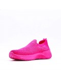 Women's sneakers shoes textil without lace-up