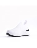 Women's sneakers shoes textil without lace-up