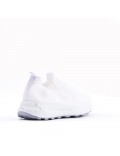 Women's sneakers shoes textil without lace-up