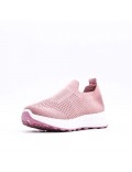 Women's sneakers shoes textil without lace-up