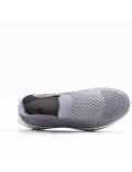 Women's sneakers shoes textil without lace-up