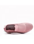 Women's sneakers shoes textil without lace-up