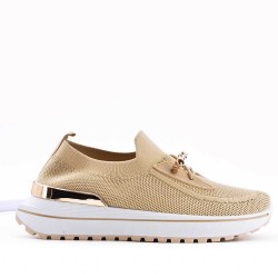 Women's lace-up,sneakers shoes textil