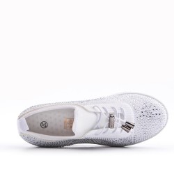 Women's lace-up,sneakers shoes textil