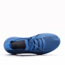 Zapatillas de mujer textil con cordones