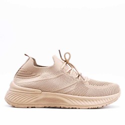 Women's lace-up,sneakers shoes textil