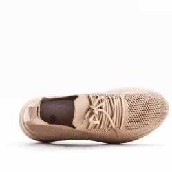 Women's lace-up,sneakers shoes textil