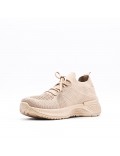 Women's lace-up,sneakers shoes textil