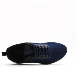 Men's lace-up sneakers shoes textil