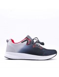 Men's lace-up sneakers shoes textil